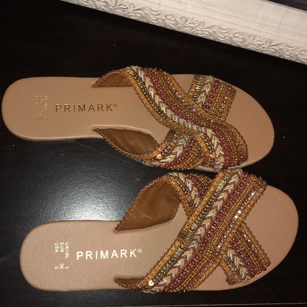 Primark Tan Sandals, size 5